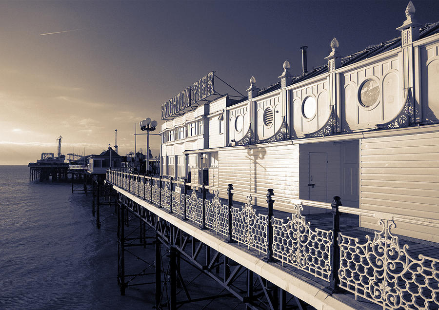 Brighton Pier Photograph by Hazy Apple