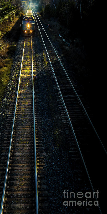 Salem Photograph - Brighton Rails by Roger Monahan