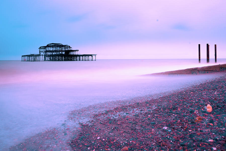 Brighton West Pier Photograph By Marius Comanescu
