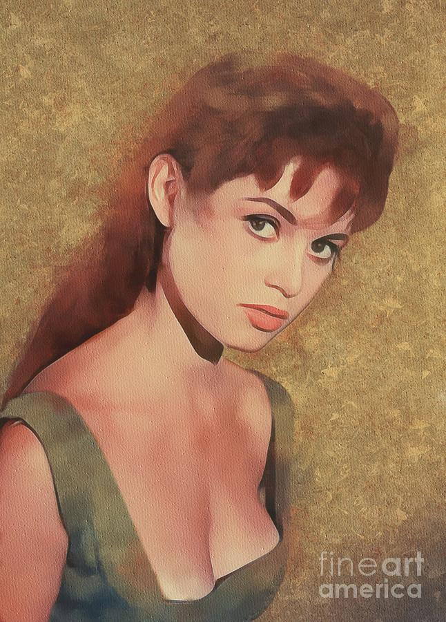 Brigitte Bardot, Movie Legend Painting