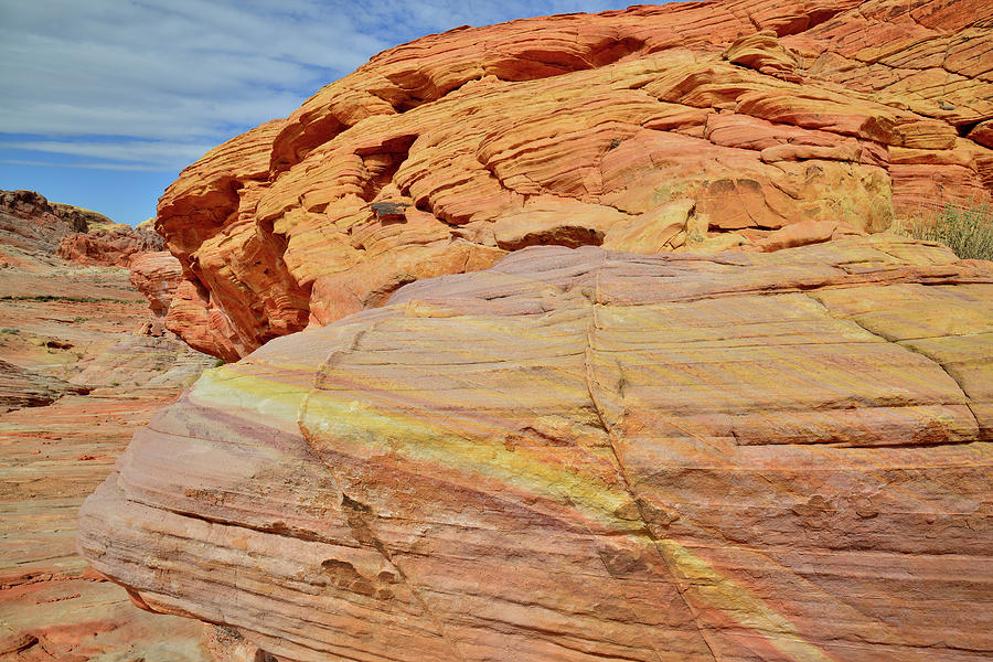 Brilliant Colors in Valley of Fire State Park Photograph by Ray Mathis