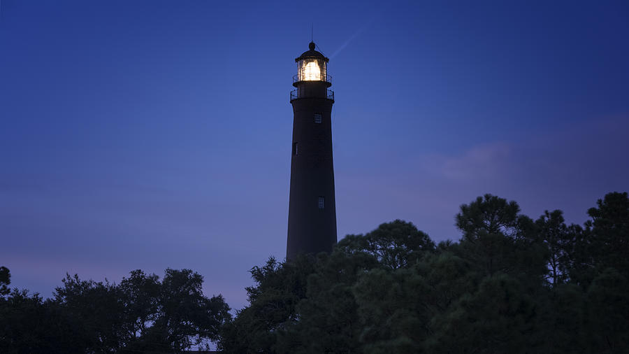Brilliant Pensacola Lighthouse Photograph by Joan Carroll