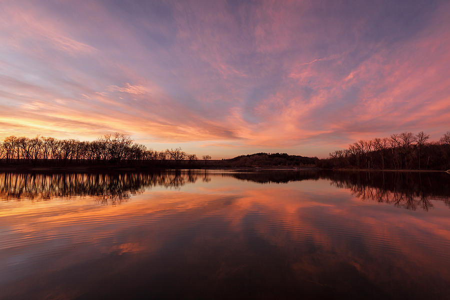 Brilliant Sunset Photograph By Scott Bean Fine Art America