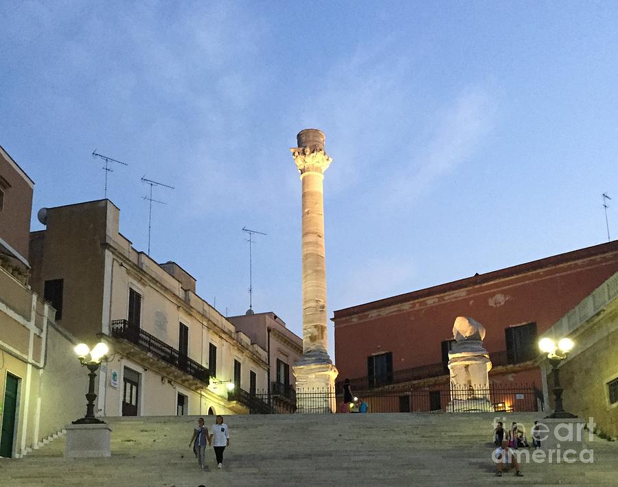 Brindisi Colonne Appian Way 2 Photograph by Italian Art
