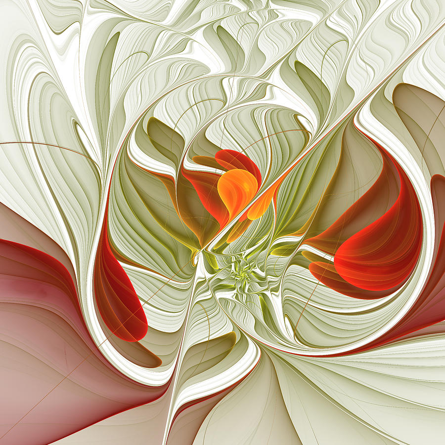 Abstract Digital Art - Bring Color into your Life by Gabiw Art