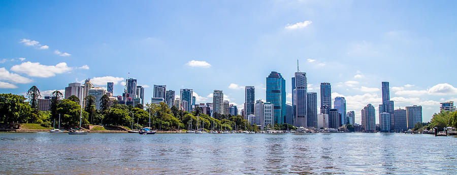 Brisbane Panorama Photograph by Keith Hawley