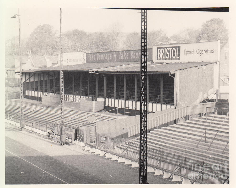 Bristol City - Ashton Gate - North Stand 1 - October 1964 Photograph by Legendary Football Grounds