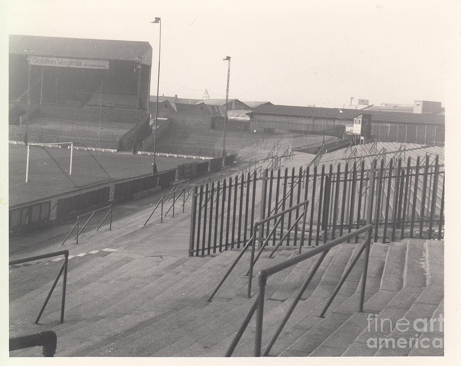 Bristol City - Ashton Gate - West End Stand 1 - October 1964 Photograph by Legendary Football Grounds