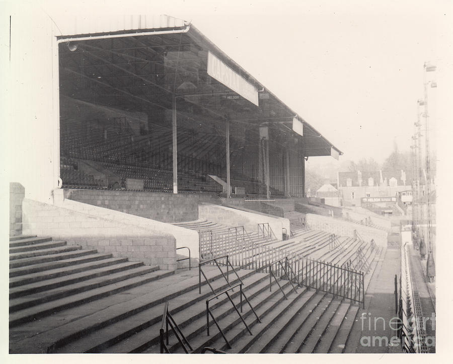 Bristol City - Ashton Gate - Williams Stand 1 - October 1964 Photograph by Legendary Football Grounds