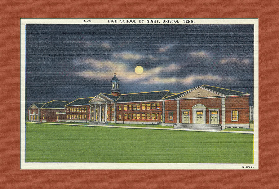 Bristol Tennessee High School Photograph by Denise Beverly