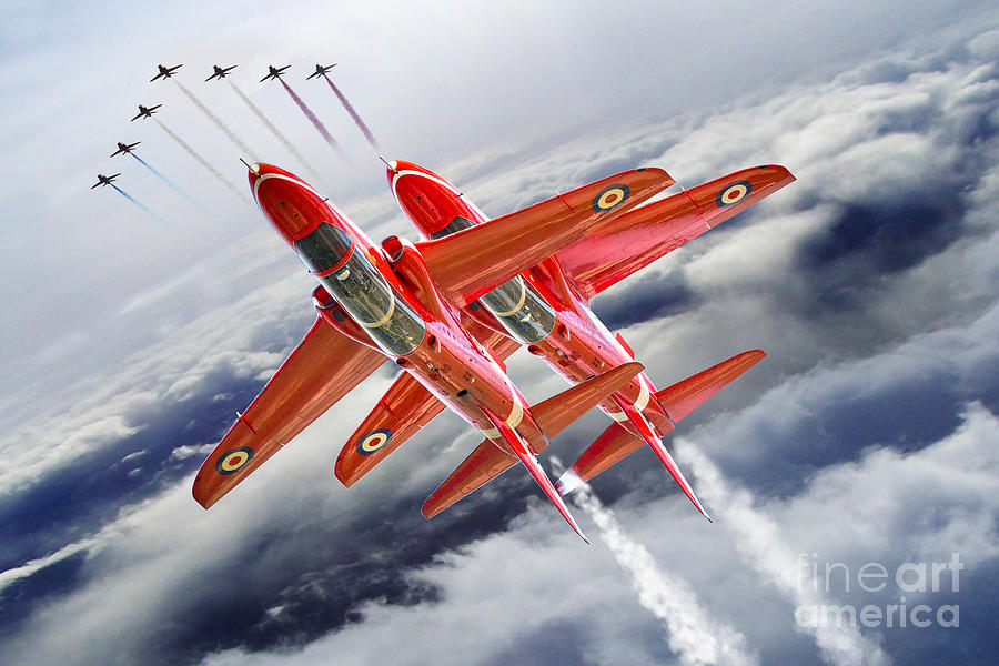 Britains Ultimate Pilots Digital Art by Airpower Art