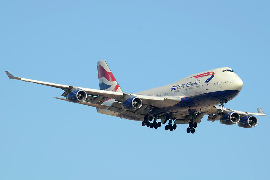 British Airways 747-436 G-CIVN Phoenix June 29 2011 Photograph by Brian Lockett