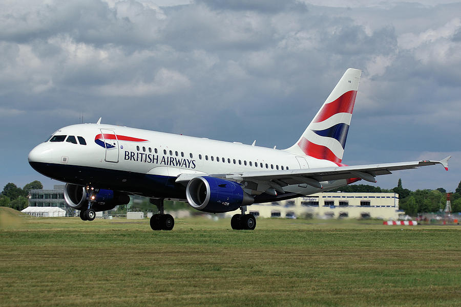 British Airways A318-112 G-EUNB Photograph by Tim Beach
