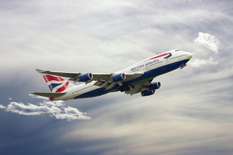 British Airways Boeing 747-436 Digital Art by Airpower Art
