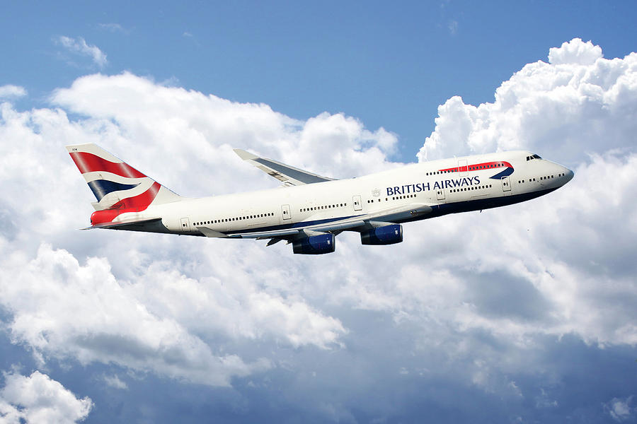 British Airways Boeing 747 Digital Art by Airpower Art