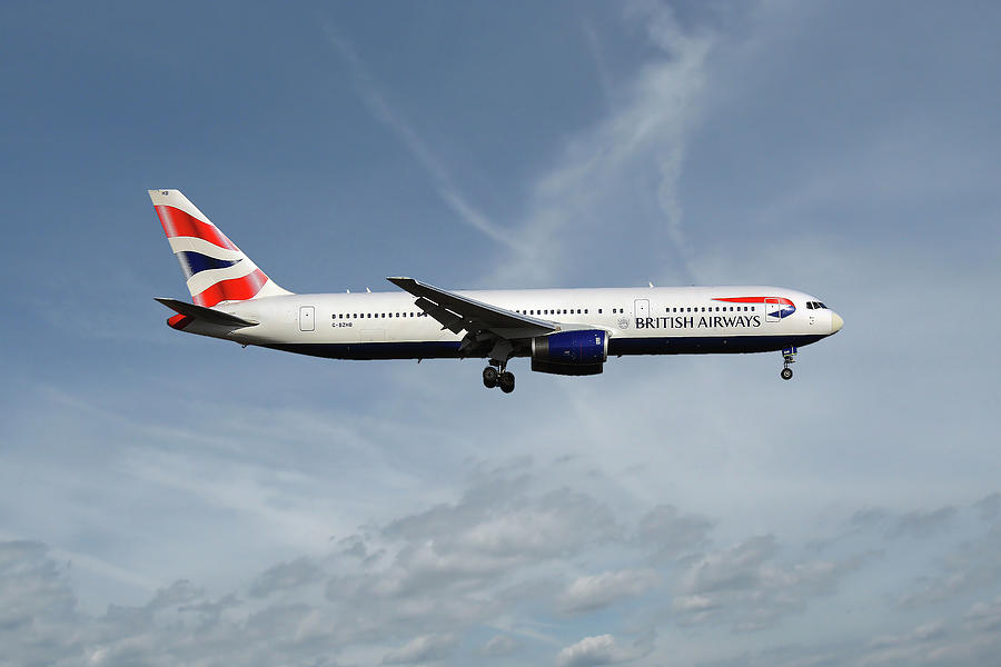 British Airways Photograph - British Airways Boeing 767-336 by Smart Aviation British Airways Photograph - British Airways Boeing 767-336 by Smart Aviation