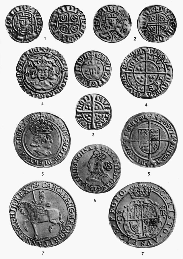 British Coins Monarchy Photograph by Granger
