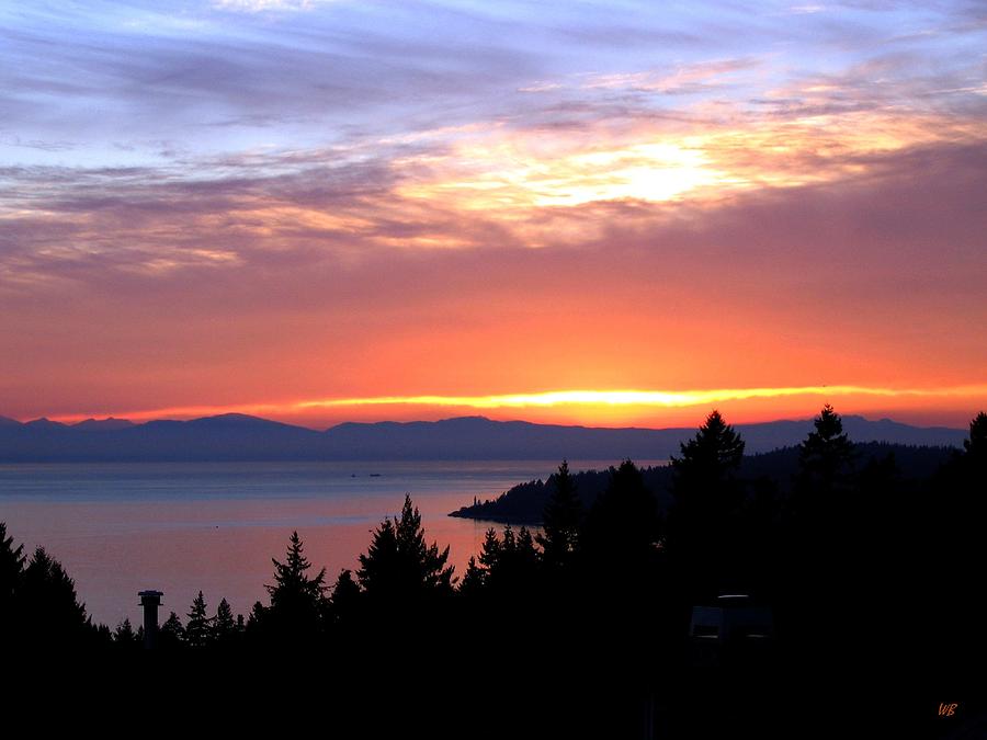British Columbia Sunset Photograph by Will Borden