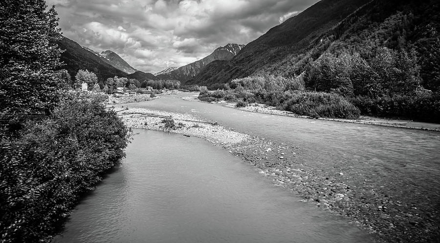 British Columbia white pass panorama Photograph by Alex Grichenko