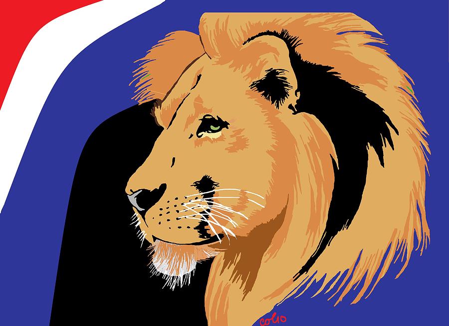 British Lions Digital Art by Colin Hockless