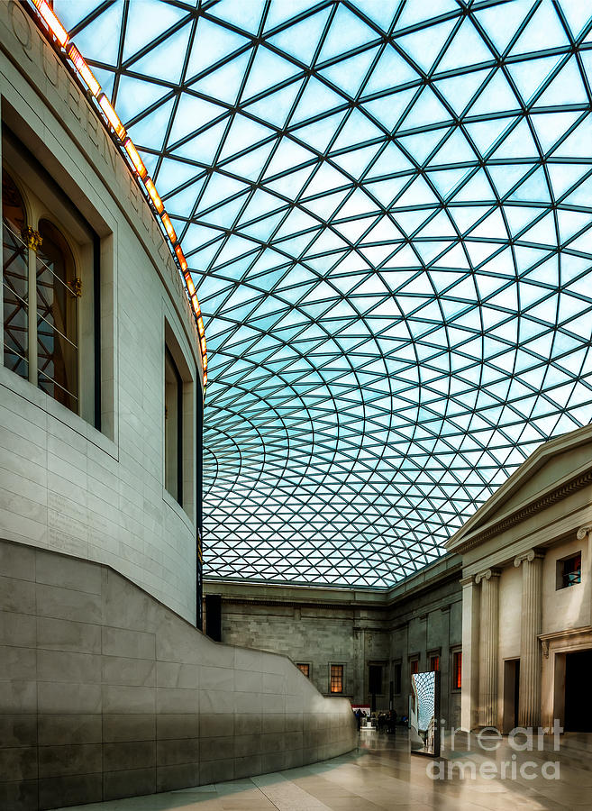 London Photograph - British Museum by Adrian Evans