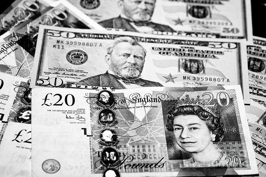 British Pounds And Us Dollars Cash Photograph by Joe Fox | Fine Art America