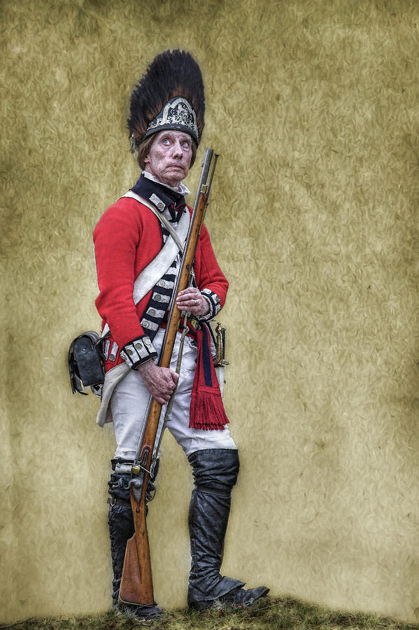 War Digital Art - British Soldier American Revolution by Randy Steele