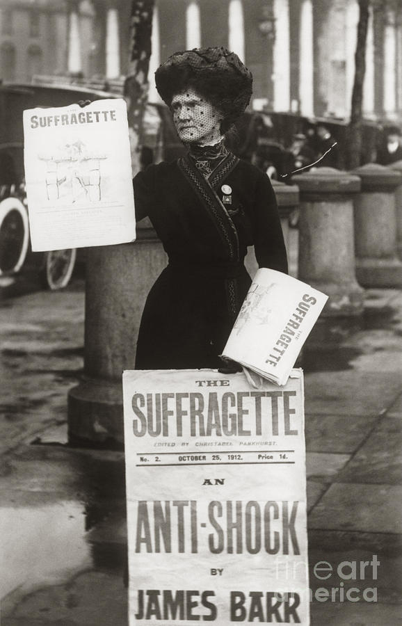 British Suffragette, C.1900s Photograph by Vintage Images/ClassicStock