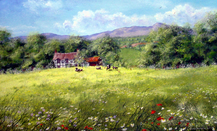 British Summertime Painting by Stuart Parnell
