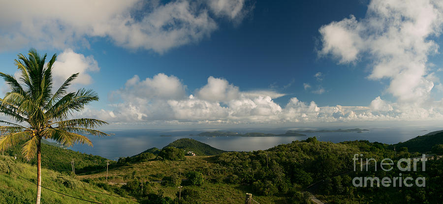 British Virgin Island Pano 1 Photograph by Timothy Hacker