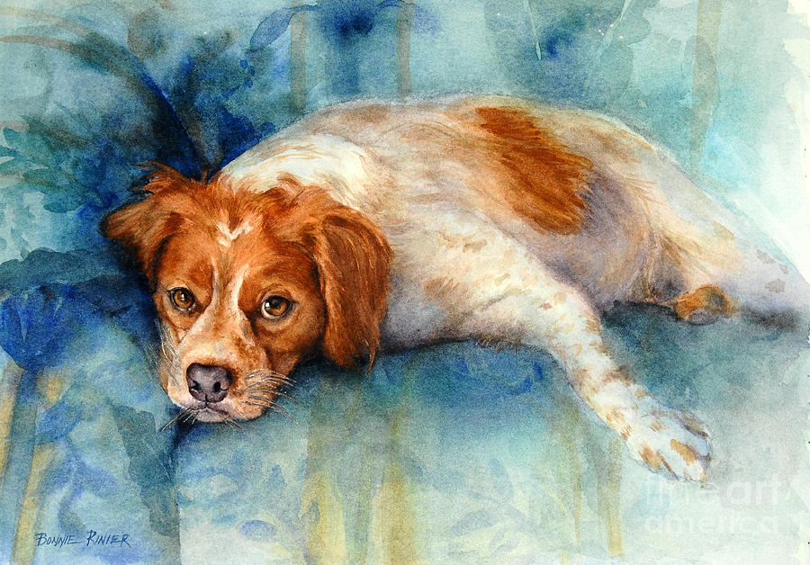 Brittany Painting by Bonnie Rinier