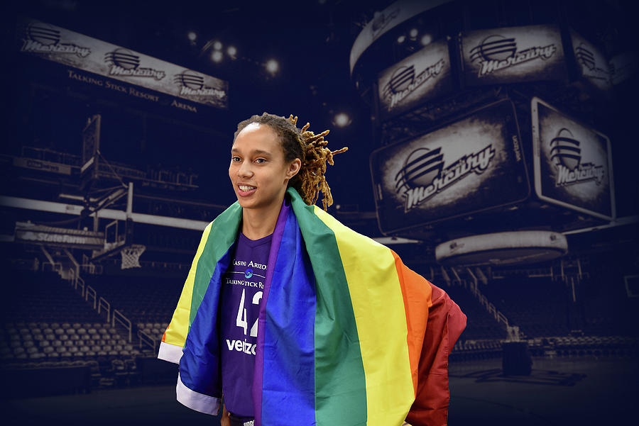 Brittney Griner Photograph - Brittney Griner LGBT PRIDE 4 by Devin Millington Brittney Griner Photograph - Brittney Griner LGBT PRIDE 4 by Devin Millington