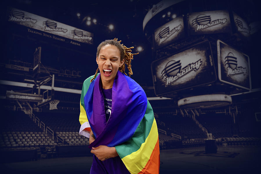 Brittney Griner Photograph - Brittney Griner LGBT PRIDE 6 by Devin Millington Brittney Griner Photograph - Brittney Griner LGBT PRIDE 6 by Devin Millington