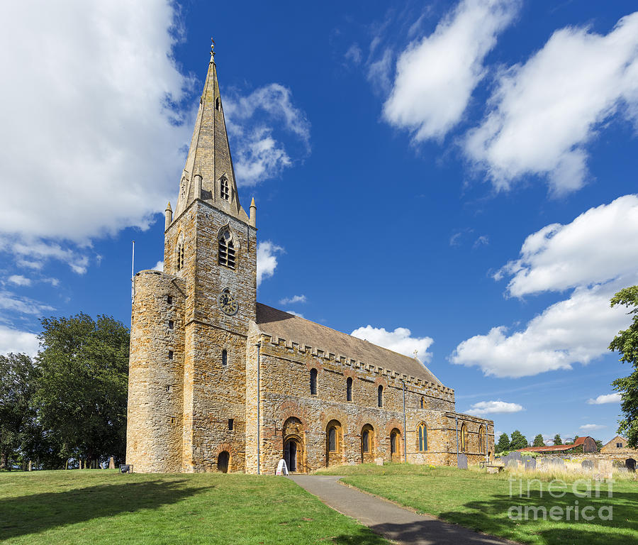 Brixworth Church 1 Photograph by Ian Dagnall