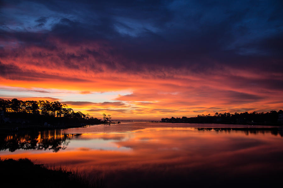 Broad Creek sunrise Photograph by Karl Holzapfel - Fine Art America