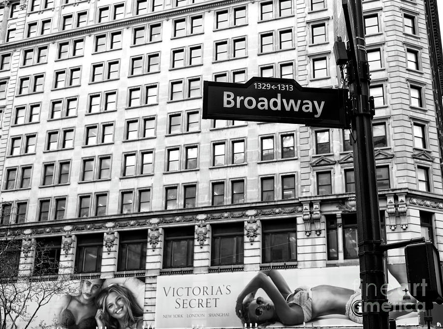 New York City Broadway at Herald Square Photograph by John Rizzuto