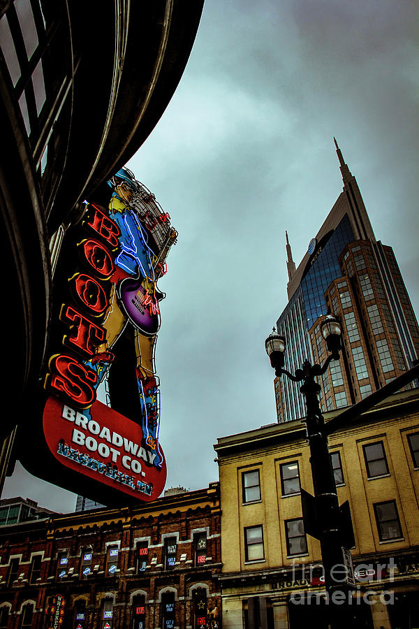 Broadway Boot Co. Photograph by Marina McLain
