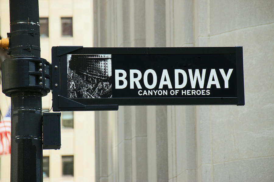 Broadway Photograph - Broadway - Canyon of Heroes by Allen Beatty