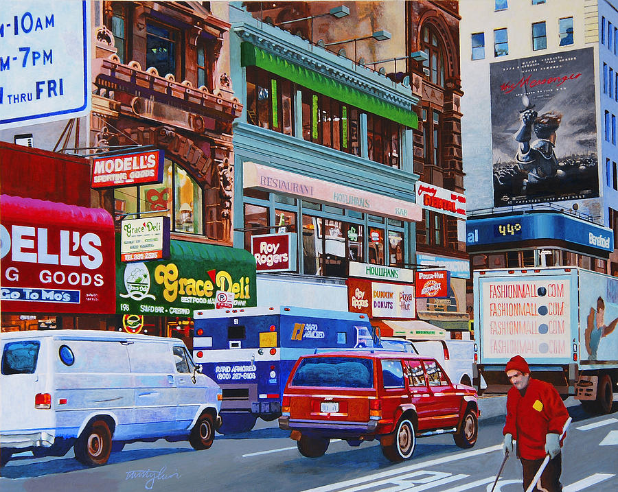 Broadway Painting - Broadway by John Tartaglione