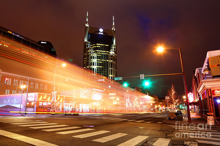 Broadway Nashville Photograph by Denis Tangney Jr - Pixels