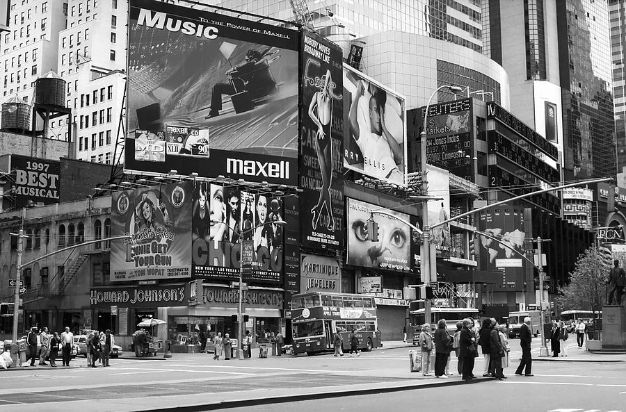 Broadway Photograph - Broadway NY city by Sergey Korotkov