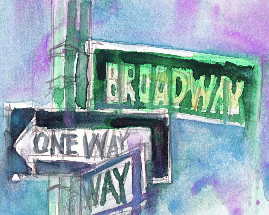 Broadway Sign Painting