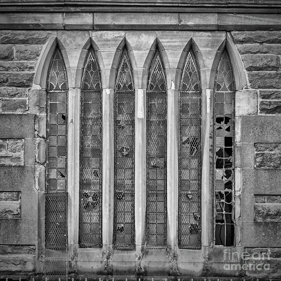 Broken Church Windows Photograph by Antony McAulay