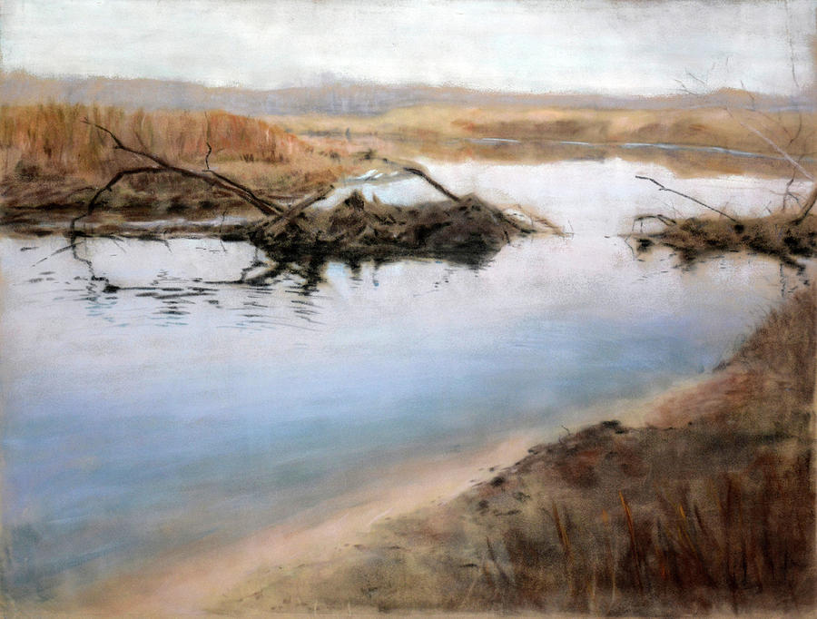 Broken Dam Painting by Christopher Reid