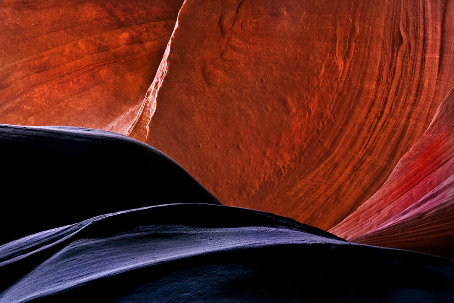 Antelope Canyon Photograph - Broken Dial by Michael Dawson