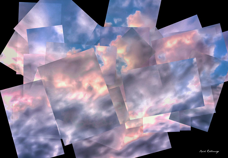 The Broken Sky Shuffled Images Abstract Collection Art  Photograph by Reid Callaway