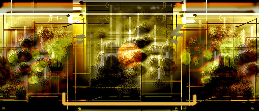 Sun Digital Art - Broken Sun by Christopher James Sun Digital Art - Broken Sun by Christopher James