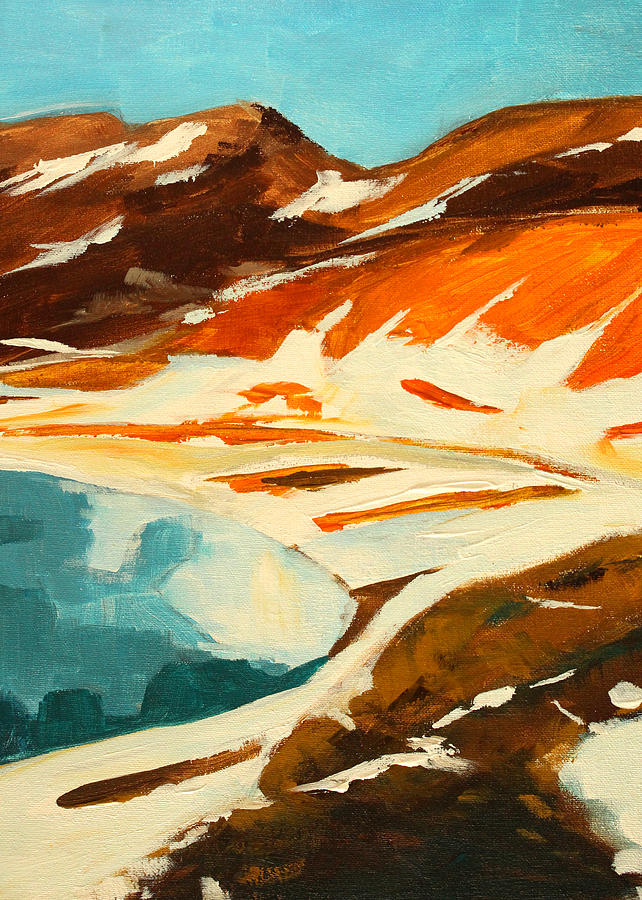 Broken Top Crater Painting by Nancy Merkle