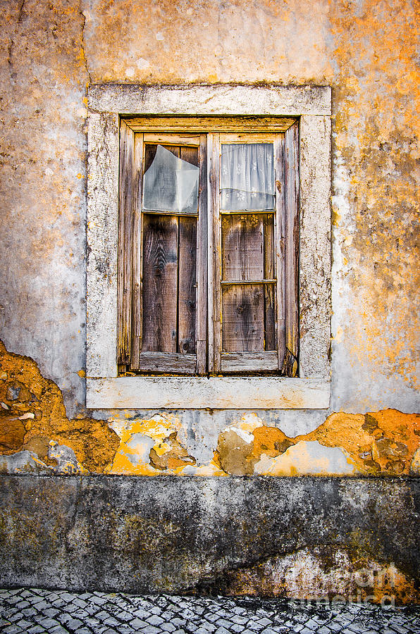 Architecture Photograph - Broken Window by Carlos Caetano