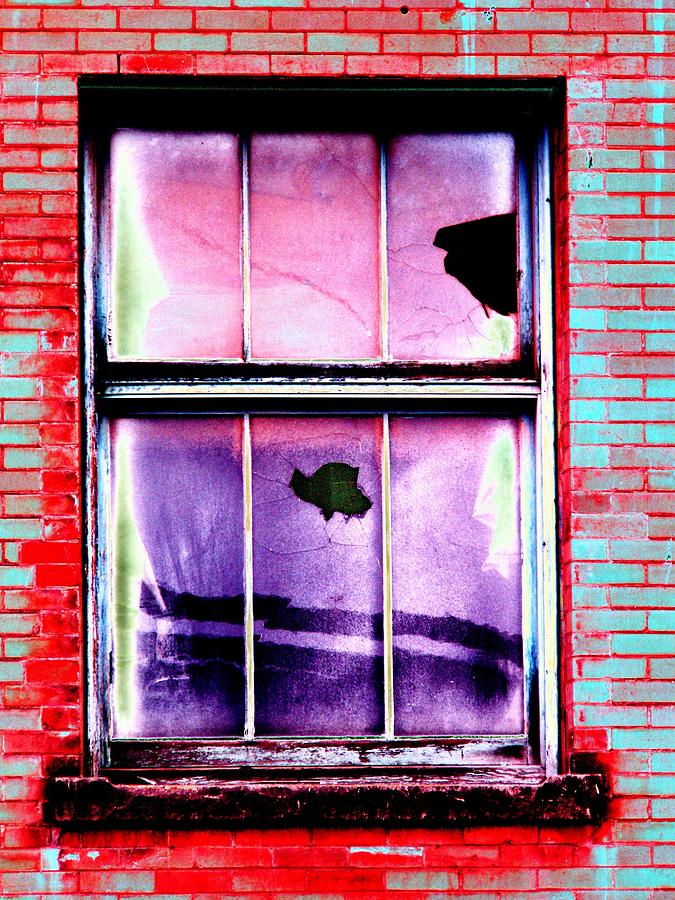 Broken Window Photograph by Tim Allen